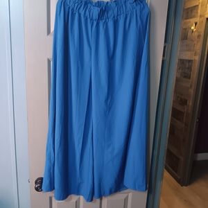 SHEIN Bright Blue Wide Leg Pants
